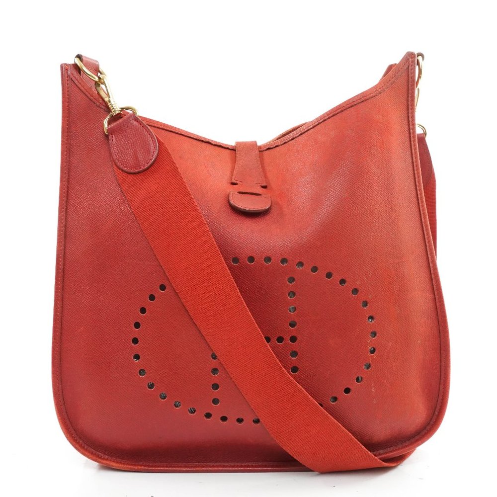 Auth Hermes Evelyne Shoulder Bag #28688H10B